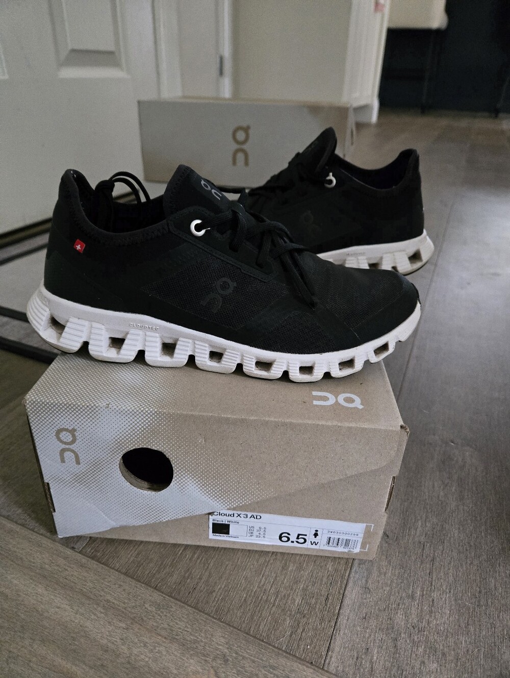 CLEAN Womens Cloud X3 AD - Black